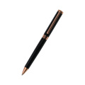 New product ideas 2020 custom logo rose gold metal pen promotional personalized black ballpoint pen